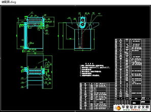 糕點切片機的設計 食品機械 含cad零件圖裝配圖
