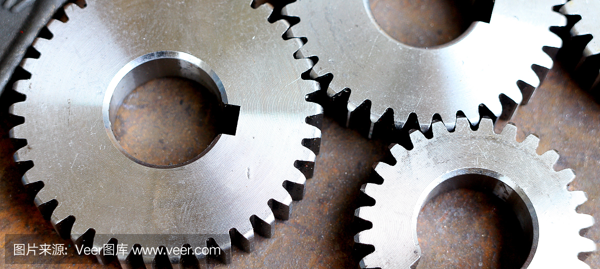 機(jī)械零件的金屬齒輪